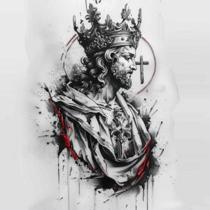 jesus tattoo design ideas tonal depth spiritual strength meaning resilience