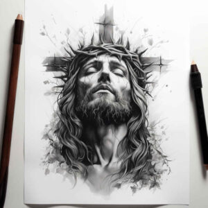 jesus tattoo design ideas inner glow symbolic for hand
