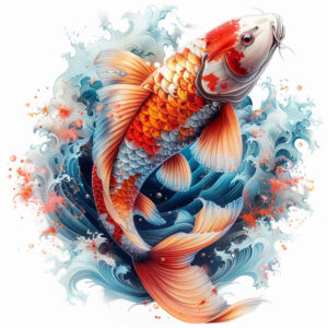 koi-with-ornament-surrealism-fantasy-inspired-for-inner-arm – tattoo design ideas free ai generated – Gallery: koi-fish-inkby-ai