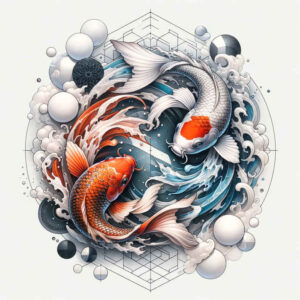 koi-courage-symbol-realism-real-ink-flow-for-wrist-side – tattoo design ideas free ai generated – Gallery: koi-fish-inkby-ai