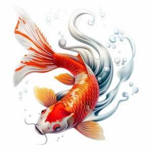 koi-with-shaded-detail-neotraditional-bold-highlights-for-upper-shoulder – tattoo design ideas free ai generated – Gallery: koi-fish-inkby-ai