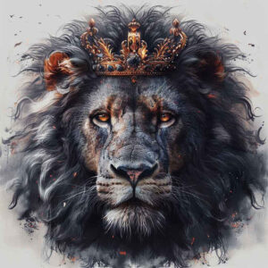 lion-and-shadow – tattoo design ideas free ai generated – neotraditional-enhanced-shading – for-side-torso – Gallery: lions-inkby-ai