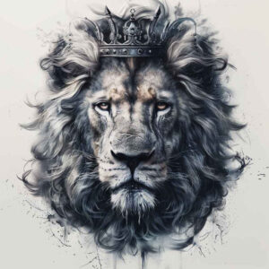 lion-in-art – tattoo design ideas free ai generated – surrealism-bizarre – for-biceps – Gallery: lions-inkby-ai