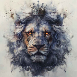 lion-silhouette – tattoo design ideas free ai generated – realism-tattoo-reflection – for-ribs – Gallery: lions-inkby-ai