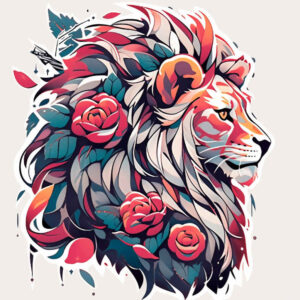 lion-tattoo – tattoo design ideas free ai generated – realism-crisp-detail – for-back – Gallery: lions-inkby-ai