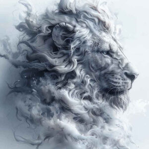 lion-tattoo – tattoo design ideas free ai generated – realism-real-life-shading – for-abdomen – Gallery: lions-inkby-ai