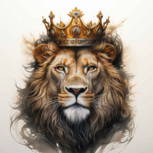 lion-with-detail-for-men – tattoo design ideas free ai generated – surrealism-impossible-forms – for-full-back – Gallery: lions-inkby-ai