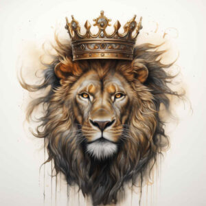 lion-with-paws – tattoo design ideas free ai generated – neotraditional-dynamic-color – for-back – Gallery: lions-inkby-ai