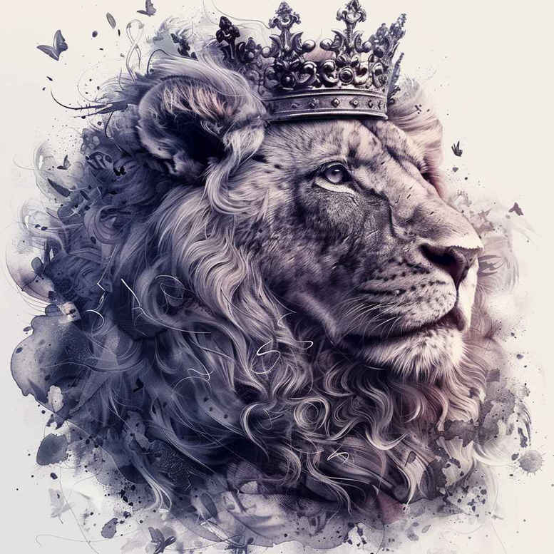 lions tattoo design ideas solid blacks artistic endurance and power