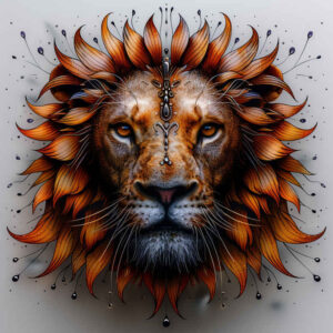 lions tattoo design ideas refined lines detailed anatomy for knee