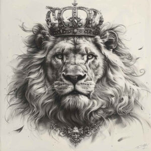 lions tattoo design ideas high-key fierce expression stands for resilience