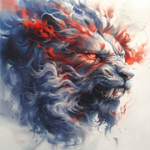 lions tattoo design ideas dreamlike fierce gaze represents determination