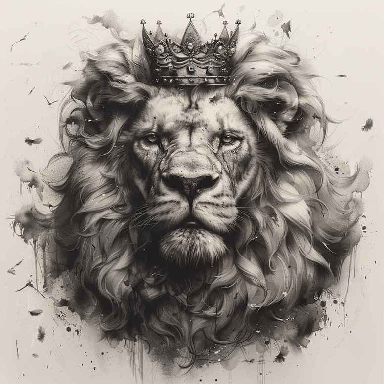 lions tattoo design ideas geometric guardian for arm