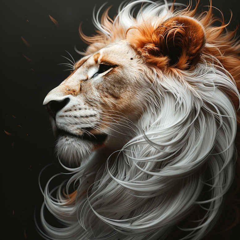 lions tattoo design ideas Surrealism melted shapes mane for wrist