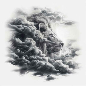 lions tattoo design ideas Surrealism imaginative mane shows strength