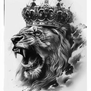 lions tattoo design ideas Realism realistic dimension powerful for back