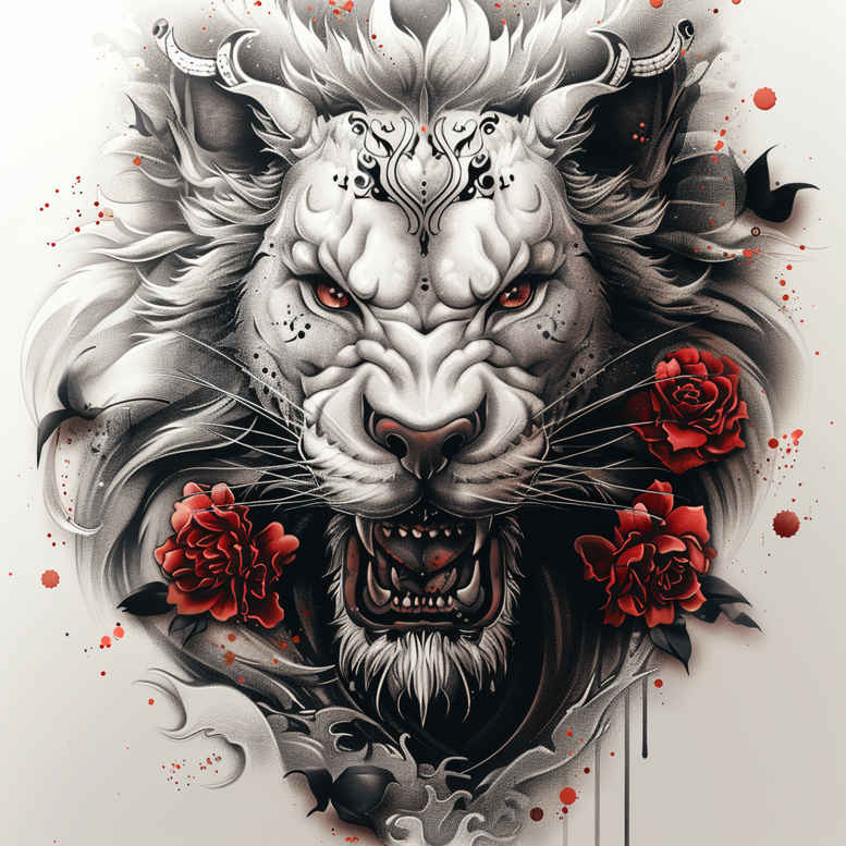 lions tattoo design ideas saturated protective spirit resilience and power