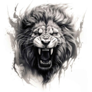lions tattoo design ideas refined lines symbolic represents courage