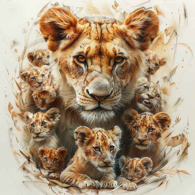 warrior-lion – tattoo design ideas free ai generated – realism-high-definition – for-shoulder – Gallery: lions-inkby-ai