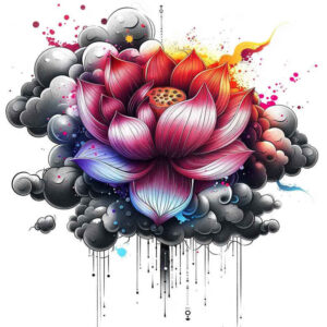 for-women – tattoo design ideas free ai generated – airy-touch – for-back – Gallery: lotuses-inkby-ai