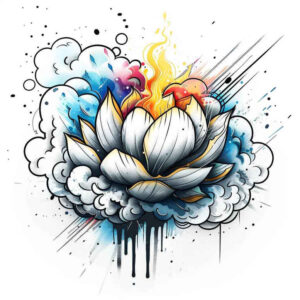 for-women – tattoo design ideas free ai generated – elegant – for-abdomen – Gallery: lotuses-inkby-ai