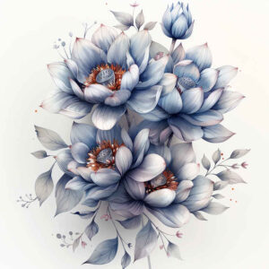 mystical-lotus – tattoo design ideas free ai generated – pinprick – for-full-back – Gallery: lotuses-inkby-ai