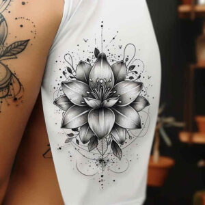 lotuses tattoo design ideas unadorned blooming for toe