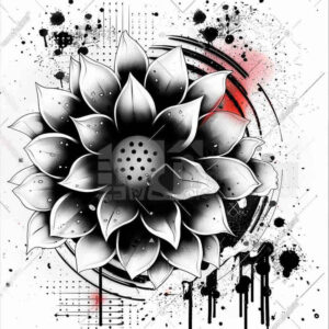 lotuses tattoo design ideas thin line delicate petals endurance and power