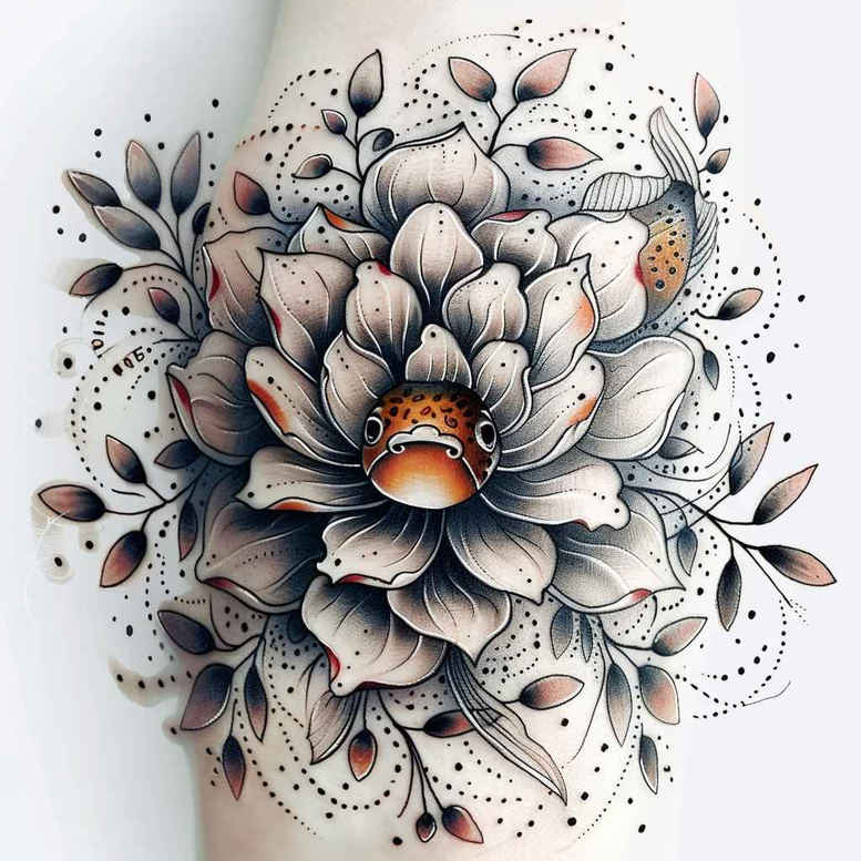 lotuses tattoo design ideas soft touch elegant curves for elbow