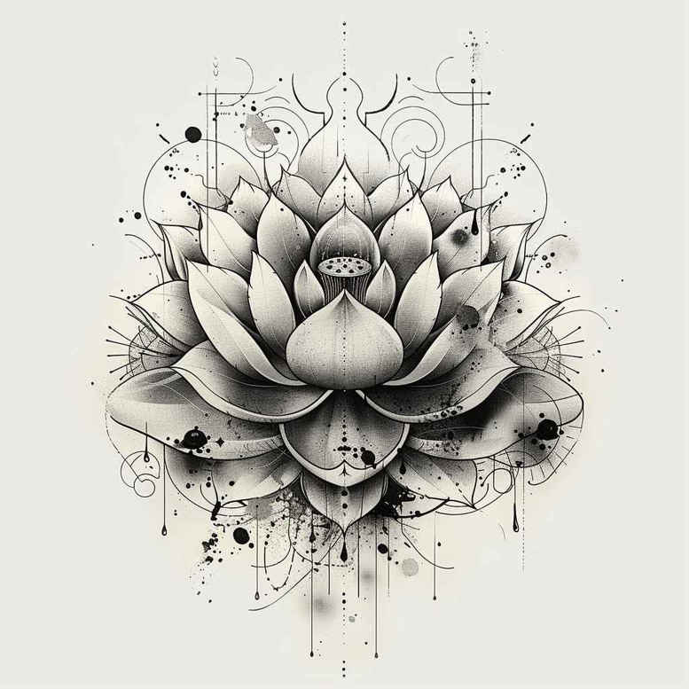 lotuses tattoo design ideas bare elegant symbol of resilience