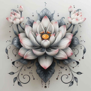 lotuses tattoo design ideas delicate gentle for knee