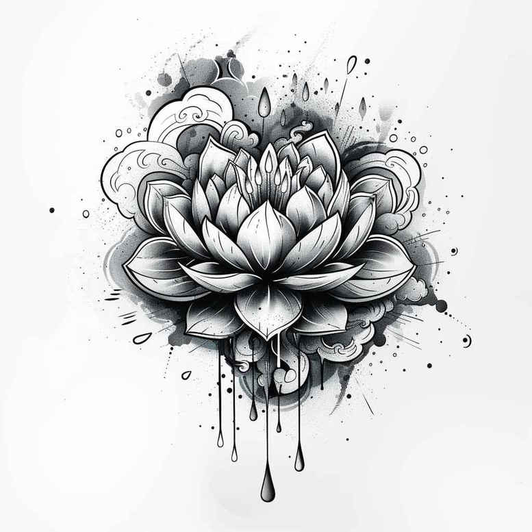 lotuses tattoo design ideas mini geometry gentle meaning determination