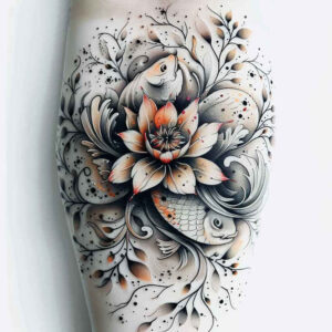 lotuses tattoo design ideas plain layered shading meaning resilience