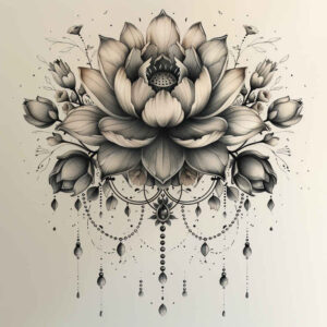 lotuses tattoo design ideas elemental lotus symbol for knee