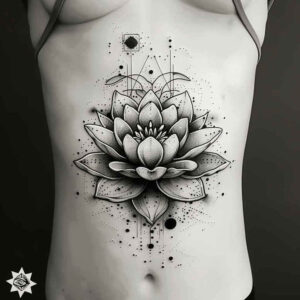 lotuses tattoo design ideas few strokes natural beauty for calf