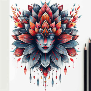 lotuses tattoo design ideas tiny motif natural curves embodying determination