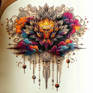 lotuses tattoo design ideas pure shape natural curves meaning perseverance
