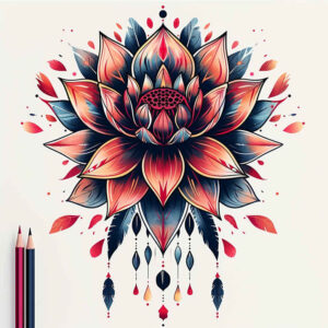 lotuses tattoo design ideas point minimal sacred for lower back
