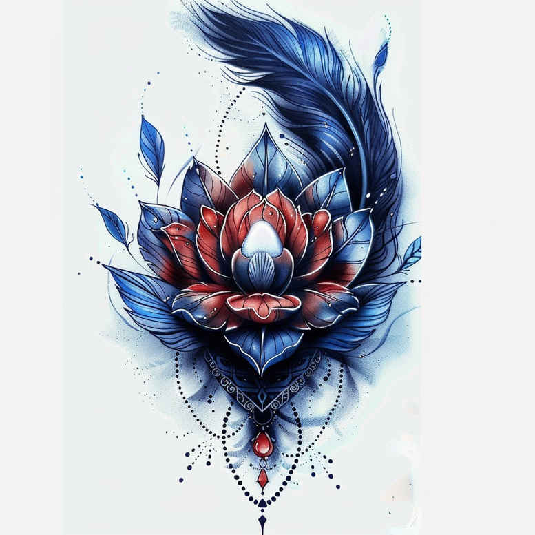 lotuses tattoo design ideas no excess serene for upper back