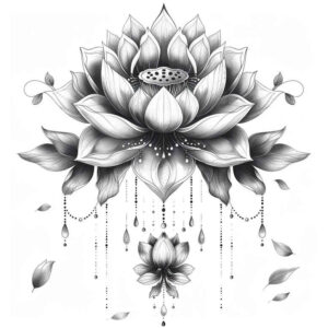 lotuses tattoo design ideas quiet art smooth for toe