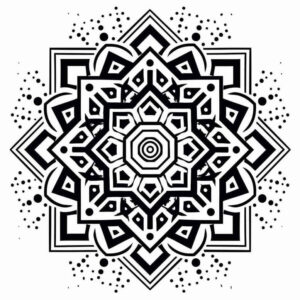 balance – tattoo design ideas free ai generated – geometric-pattern – for-upper-arm – Gallery: mandalas-and-similar-inkby-ai