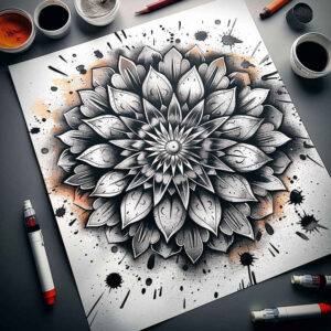 circle-of-life – tattoo design ideas free ai generated – balance – for-shin – Gallery: mandalas-and-similar-inkby-ai