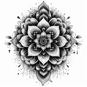 circle-of-unity – tattoo design ideas free ai generated – repetition – for-lower-back – Gallery: mandalas-and-similar-inkby-ai