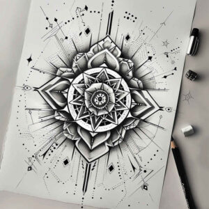 circle-of-unity – tattoo design ideas free ai generated – spirituality – for-triceps – Gallery: mandalas-and-similar-inkby-ai