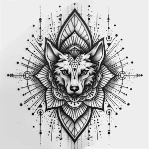 delicate-outline – tattoo design ideas free ai generated – blooming-center – for-full-back – Gallery: mandalas-and-similar-inkby-ai
