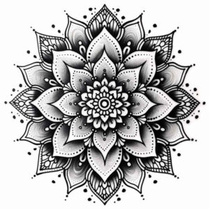 engraved-motif – tattoo design ideas free ai generated – mystic – for-palm – Gallery: mandalas-and-similar-inkby-ai