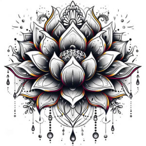 geometric-lace – tattoo design ideas free ai generated – unbroken-circle – for-ribs – Gallery: mandalas-and-similar-inkby-ai
