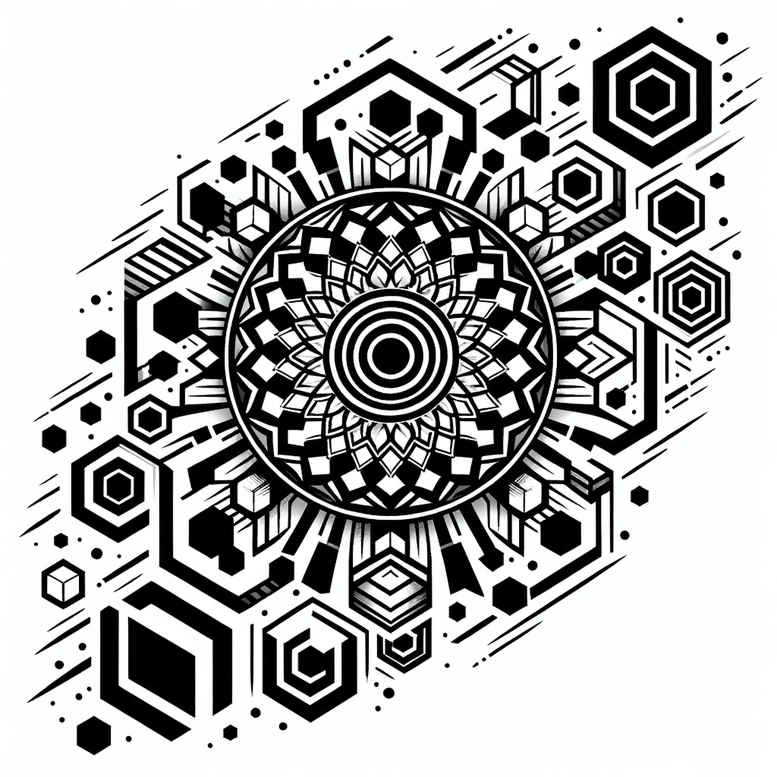 holy-pattern – tattoo design ideas free ai generated – engraved-motif – for-toe – Gallery: mandalas-and-similar-inkby-ai