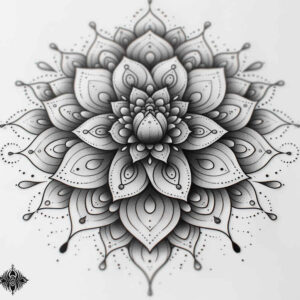 infinity-motif – tattoo design ideas free ai generated – spiritual-design – for-nape – Gallery: mandalas-and-similar-inkby-ai
