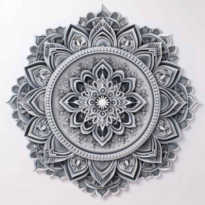mandala-border – tattoo design ideas free ai generated – ornate-circle – for-abdomen – Gallery: mandalas-and-similar-inkby-ai